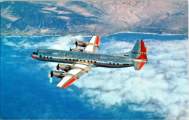 Postcard Jet-Powered Electra Flagships Most Spacious Jet Prop Plane 6 x 4 Ins. - £3.88 GBP