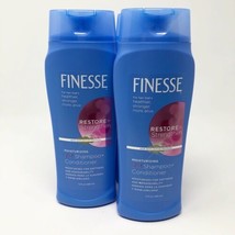 Finesse Moisturizing 2 in 1 Shampoo and Conditioner - 13 fl oz bottle Lot of 2 - £16.20 GBP