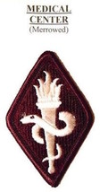 MEDICAL CENTER PATCH ( MERROWED ) LOT 170 - £3.83 GBP