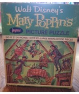1964 Jaymar Walt Disney Mary Poppins Tea Party BIG puzzle 15 x 20 #5016 - £18.27 GBP