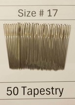 Fifty (50) size # 17 Tapestry Needles - $15.49