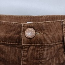 LOFT RN#140923 Women's Brown Cotton Blend High Waist Skinny Corduroy Pants 27/4 image 11