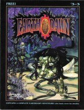 Earthdawn Complete Game Adventure #3 FASA Promo Handout 1993 NEW UNREAD ... - $9.74