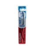 Toothbrush Colgate 360° Advanced Floss-Tip Bristles Toothbrush Soft Blue... - $7.91