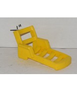 Vintage 80&#39;s Fisher Price Little People Yellow Deck Lounge Chair #2526 FPLP - €8,71 EUR
