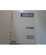 1998 Yamaha Outboards F15W Service Repair Manual WATER DAMAGED OEM FACTO... - $384.34 MXN