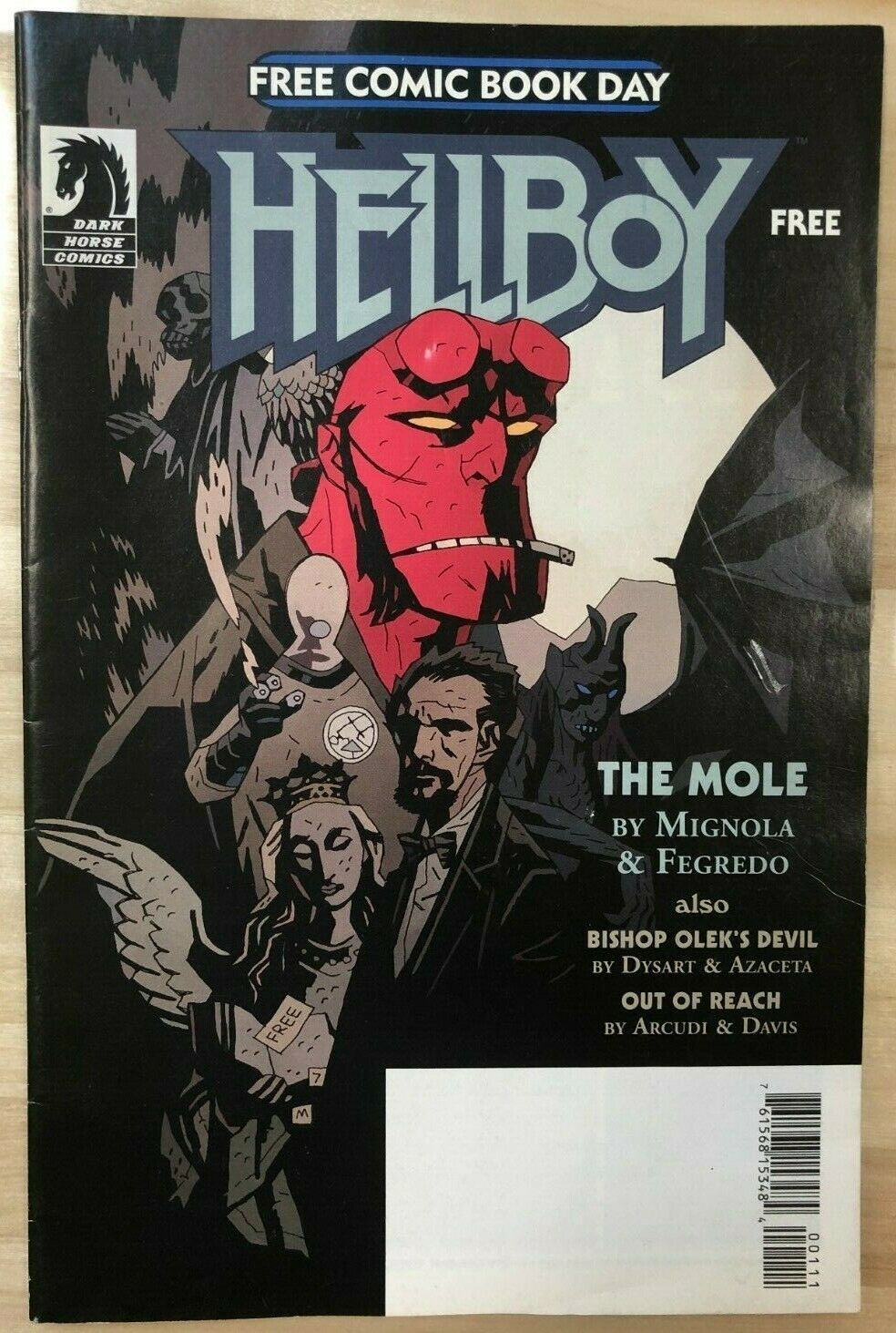 HELLBOY The Mole FCBD (2008) Dark Horse Comics Comics FINE - $9.89