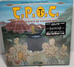 2008 T.P.O.C. The Politics of Cannibals Board Game Card &amp; Tile BRAND NEW! - $15.84