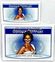 2019-2020 Upper Deck Goodwin Champions Jennifer Love Hewitt #71 Mini Base Card - $1.89