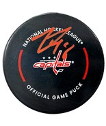 Logan Thompson Autographed Washington Capitals Official NHL Hockey Puck ... - $1,611.96 MXN