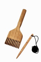 Weaving Tapestry Beater 3 inches wide x 9 inches long 4 oz Oak Wood - £24.89 GBP