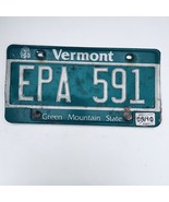 2010 United States Vermont Green Mountain Passenger License Plate EPA 591 - $27.14 CAD