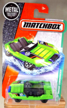 2015 Matchbox 99/125 MBX Explorers SWAMP COMMANDER Green-Blue w/Black Mini Wheel - £6.25 GBP