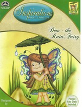 Dew - The Rain Fairy - Cross Stitch Kit With Painted Aida - £42.58 GBP