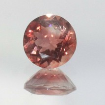 Oregon Sunstone Red Orange 5 mm Round VVS Untreated Gem No Shiller 0.41 carat - $32.30