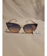 Piranha Designer Cat Eye Sunglasses Fashion Eyewear Brown Clear Frames #... - £8.40 GBP