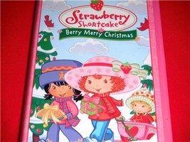 Strawberry Shortcake Berry Merry Christmas VHS 2003 Animated Music Video - £7.16 GBP