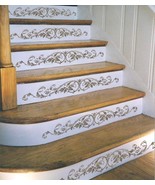 Staircase Stencil Westbury Stair Riser - Stencils for Classical decor - ... - $39.78 CAD