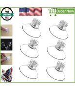 61mm Waterproof Clear Suction Cup Pads - 6 Heavy-Duty Holders for Wall M... - $18.59 CAD