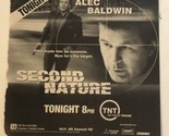 Second Nature Vintage Tv Guide Print Ad Alec Baldwin TPA24 - $5.93