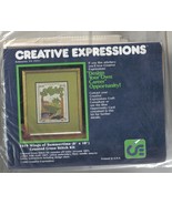 Creative Expressions Wings of Summertime 1982 Counted Cross Stitch Kit N... - $13.72 CAD