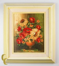 Art Lot Oil Paintings Landscape Floral Shadow Box All framed And Framed Mirror - £408.85 GBP