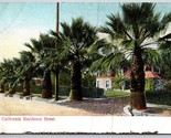 Residential Street California CA UNP Unused DB Postcard Bungalow C16 - $6.88