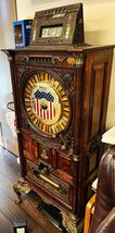 MILLS  "THE DEWEY"  UPRIGHT 5c SLOT MACHINE Circa 1915 Musical Cabinet - $30,000.00
