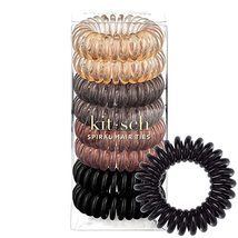 Spiral Hair Ties, Coil Hair Ties, Phone Cord Hair Ties, Hair Coils - 8 Pieces - £19.98 GBP