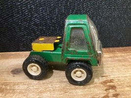 Vintage Mini Buddy L Small 3&quot; Steel Green &amp; Yellow Farm Dump Truck No Bed - $5.76 CAD