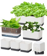 Vugosson Self Watering Planters Pots For Indoor Plants, 7 Pack 4+8+17 Inch - £29.63 GBP