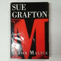 M Is for Malice by Sue Grafton (Kinsey Millhone #16, 1996, Hardcover) - £2.03 GBP