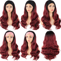 Headband Wig Long Wavy Headband Wigs for Women  Syntheitic Wig  - €34,97 EUR