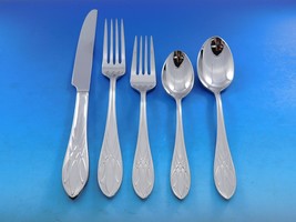 Lismore by Waterford Stainless Steel Flatware Set for 6 Service 35 Piece... - $2,470.05