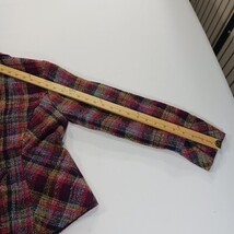 Christopher & Banks Petite Women's Multicolor 5-Button Flannel Blazer Jacket P/S image 8