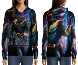 Thanos and Infinity Gauntlet  Womens Graphic Pullover Hooded Hoodie - £28.04 GBP+