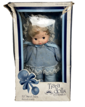 Tiara Doll by Playmates Vintage New  11 1/2 inch Soft &amp; Cuddly 1986 Collectible! - £15.62 GBP