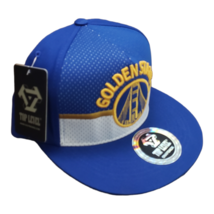 Golden State Warriors NBA Adjustable Snapback Mesh Hat Royal Blue / Gold OSFM - £23.81 GBP
