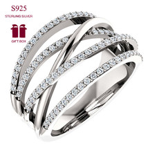 Elegant Personalized Sterling Silver Knot Wedding Ring - $55.55