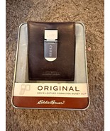 NWT Vintage Portafoglio In Pelle Con Clip Per Soldi E Logo CHRIS Di Eddi... - $64.95 CAD