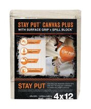 Trimaco 04328 Slip Resistant Dropcloth Stay Put Canvas Plus Drop Cloth, ... - $38.36