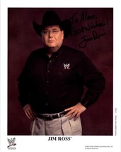 Jim Ross Signed Autographed Glossy 8x10 Photo - $15.00