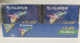 Fujifilm Lot Of 20 CD-RW 74 Min-650 MB/MO - £38.54 GBP