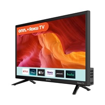 onn. 24” Class HD (720P) LED Roku Smart Television (100012590) - £51.54 GBP