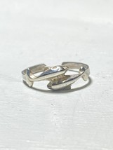 Toe ring dolphin band sterling silver women girls - $24.75