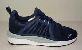 Puma Size 10 M Pacer Net Cage Navy Blue Sneakers New Men&#39;s Shoes - £75.63 GBP