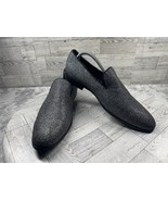 Steve Madden Loafers Men 10.5M Dashh Shoes Black Glitter Slip On Comfort... - $512.33 MXN