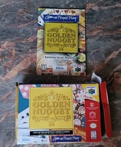 Golden Nugget 64, Nintendo 64, 1998, Box &amp; Manual Only, No Game, See Description - £27.76 GBP