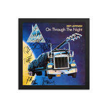 Def Leppard signed On Through The Night album Reprint - £67.01 GBP