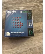 Sony 2HD Floppy Diskettes IBM Formatted 1.44 MB 3.5 Inch-10 Pack New/ Se... - £6.15 GBP
